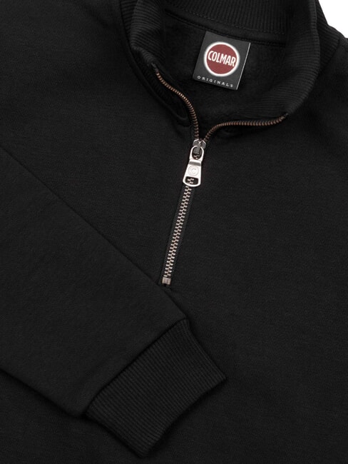 MODISH KIDS High-neck half-zip sweatshirt black - Baby Sweatshirt