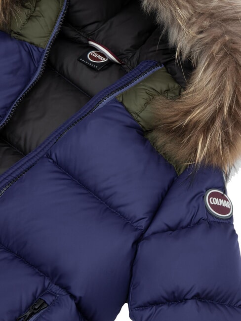 E-CONCRETE Down jacket with hood skipper-bush-vulcan - Baby Jackets