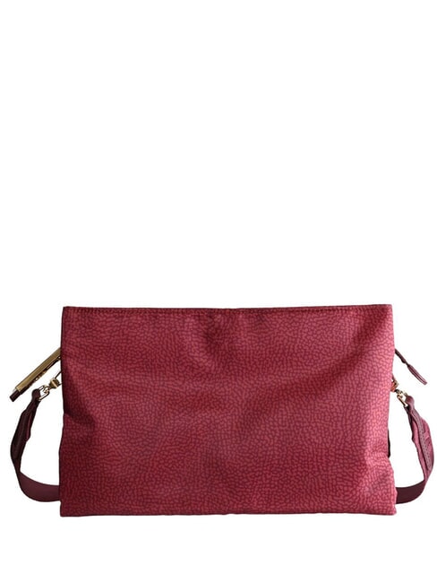 L'ECOLE NYLON Shoulder bag with three compartments merlot - Women&rsquo;s Bags