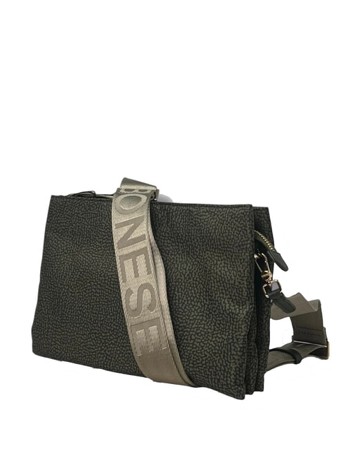 L'ECOLE NYLON Shoulder bag with three compartments laurel - Women&rsquo;s Bags