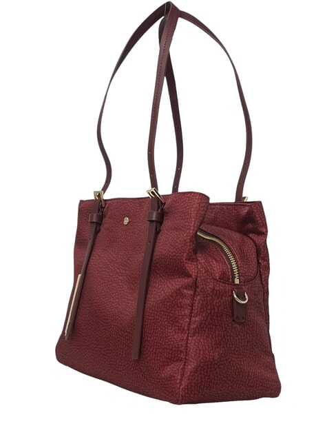 L'ECOLE NYLON Shoulder shopper, with shoulder strap merlot - Women&rsquo;s Bags
