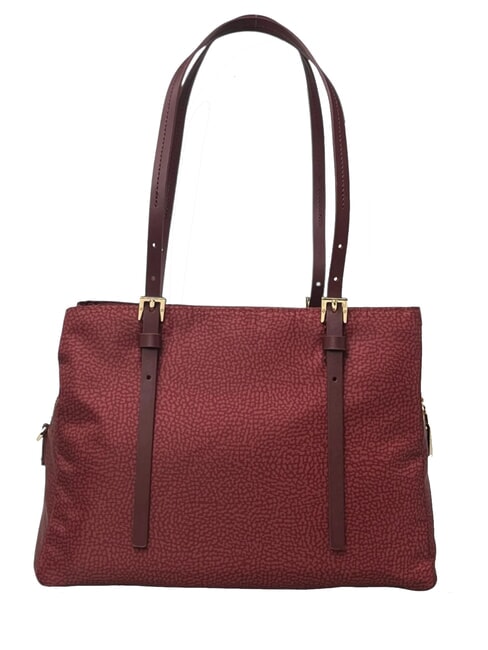 L'ECOLE NYLON Shoulder shopper, with shoulder strap merlot - Women&rsquo;s Bags