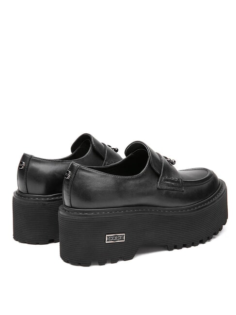 AXL 4538 Leather loafers with fringe black - Women’s shoes