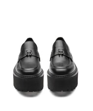 CULT AXL 4538 Leather loafers with fringe black - Women’s shoes - 4