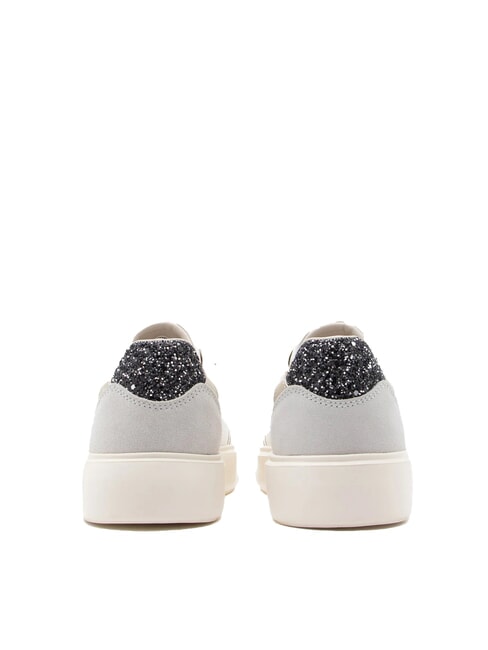 VENUS Glitter sneakers white/black - Women&rsquo;s shoes