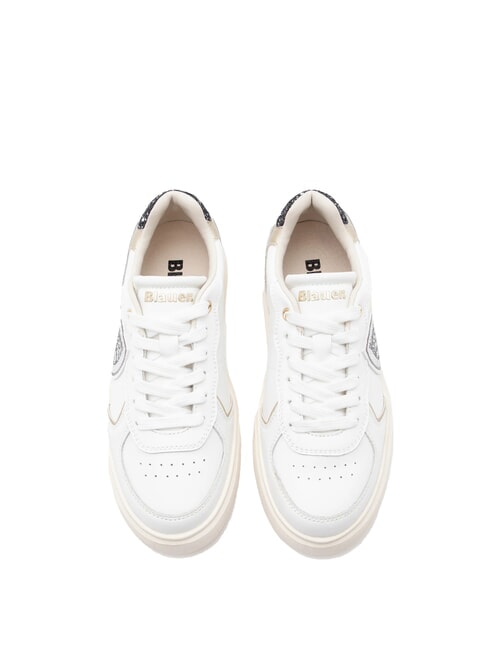 VENUS Glitter sneakers white/black - Women’s shoes