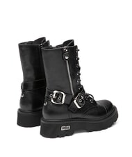 CULT SLASH 4585 Leather ankle boots with buckles black - Women’s shoes - 3