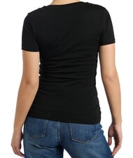 GUESS SS CN PEONY TRIANGLE Short-sleeved T-shirt with print - T-shirt