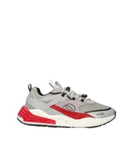 PIQUADRO CORNER 2.0 SPECIALE 2 Sneakers in recycled fabric GREY - Men&rsquo;s shoes - 2