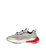 PIQUADRO CORNER 2.0 SPECIALE 2 Sneakers in recycled fabric GREY - Men&rsquo;s shoes - 3