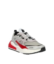 PIQUADRO CORNER 2.0 SPECIALE 2 Sneakers in recycled fabric GREY - Men&rsquo;s shoes - 4
