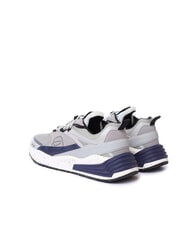 PIQUADRO CORNER 2.0 SPECIALE 2 Sneakers in recycled fabric blue - Men&rsquo;s shoes - 4
