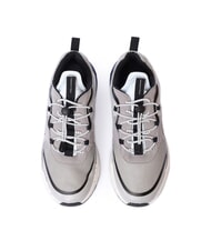 PIQUADRO CORNER 2.0 SPECIALE 2 Sneakers in recycled fabric blue - Men&rsquo;s shoes - 3