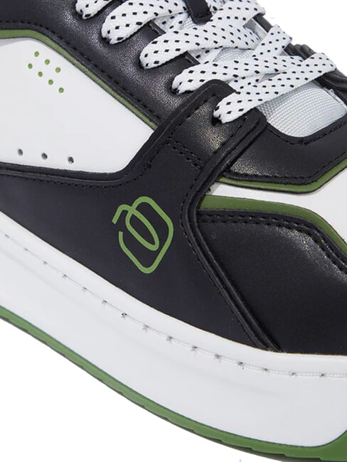 URBAN  Sneakers black/white/green - Men’s shoes