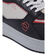 PIQUADRO URBAN  Sneakers black/grey/red - Men&rsquo;s shoes - 3