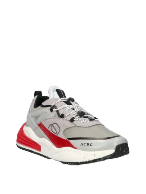 CORNER 2.0 SPECIALE 2 Sneakers in recycled fabric GREY - Men&rsquo;s shoes