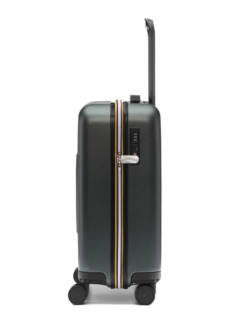 EUDOXIE LOGO Hand Luggage Trolley green blackish - Hand luggage