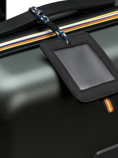 EUDOXIE LOGO Hand Luggage Trolley green blackish - Hand luggage