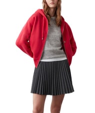 COLMAR STUNNING Full zip sweatshirt with hood and pleats rebel - Women's Sweatshirts - 3
