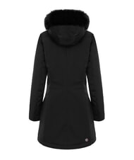 COLMAR PURENESS Long padded jacket with hood black - Women's down jackets - 5