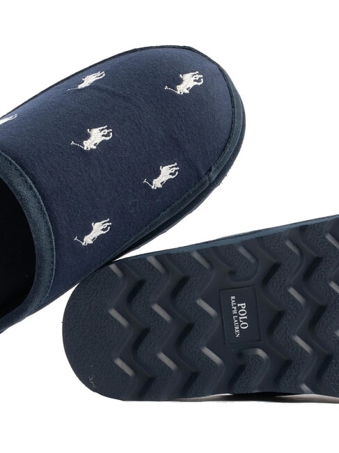 READE RECYCLE  Slippers navy/paper white repeat pp - Men’s shoes