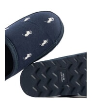 RALPH LAUREN READE RECYCLE  Slippers navy/paper white repeat pp - Men’s shoes - 3