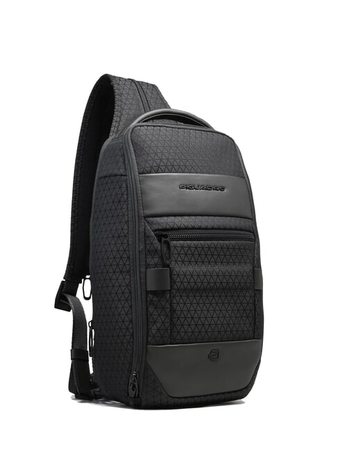 HEXAGON One-Shoulder Backpack Black - Laptop backpacks