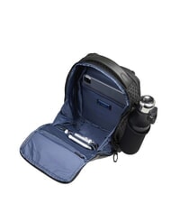 PIQUADRO HEXAGON One-Shoulder Backpack Black - Laptop backpacks - 6