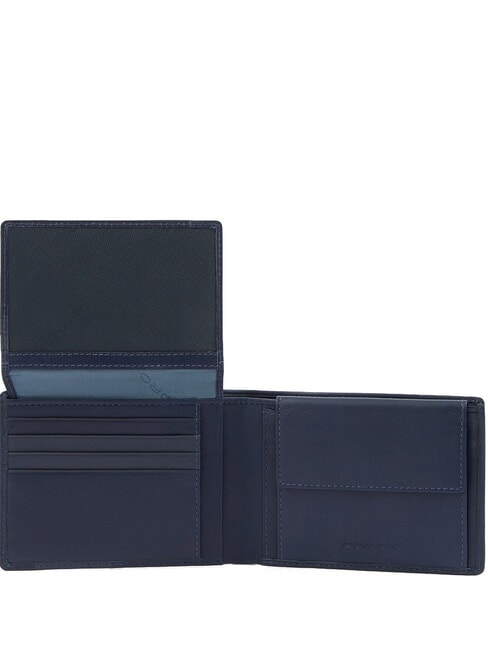FINN Medium leather wallet blue - Men&rsquo;s Wallets