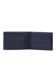 PIQUADRO FINN Medium leather wallet blue - Men&rsquo;s Wallets - 3