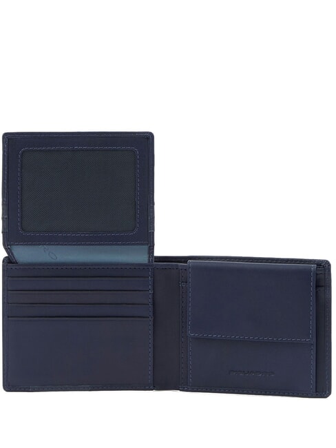 FINN Leather wallet blue - Men&rsquo;s Wallets