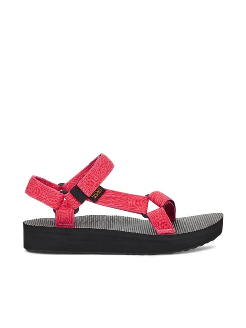 MIDFORM UNIVERSAL  Sandal ripple hot pink - Women’s shoes