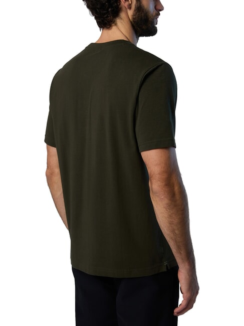 LOGO Short-sleeved T-shirt forest green - T-shirt