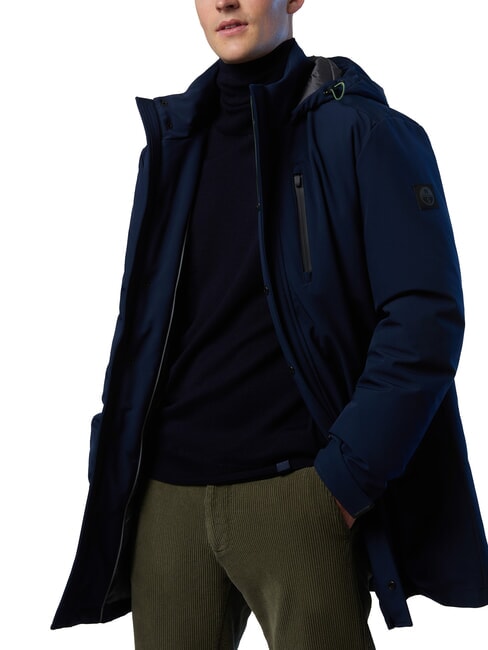 VARBERG Hooded jacket navy blue - Men's Jackets