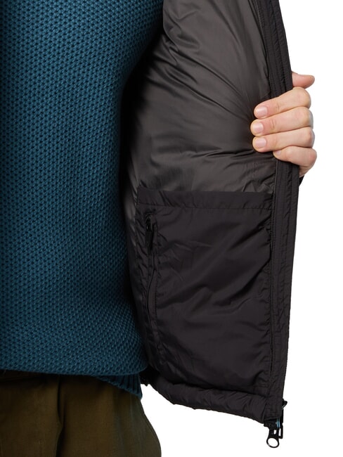 BEAM Down jacket with hood black - Men's down jackets