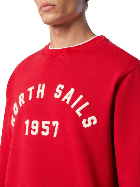 GRAPHIC Cotton sweatshirt red - Sweatshirts