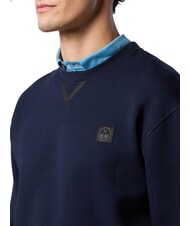 NORTH SAILS LOGO Crewneck sweatshirt navy blue - Sweatshirts - 3