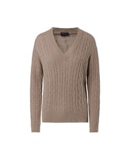 NORTH SAILS N/S V-neck sweater nuts - Women's Sweaters - 4