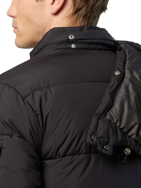 BEAM Down jacket with hood black - Men's down jackets