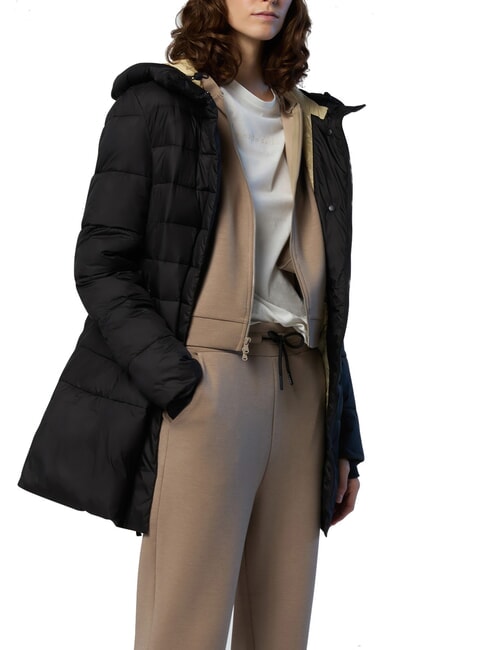 GRACE Down filled comforter black - Women's down jackets