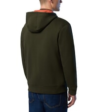 NORTH SAILS LOGO Full zip hoodie forest green - Sweatshirts - 2