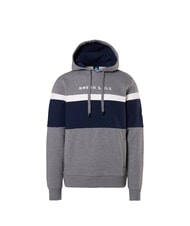 NORTH SAILS GRAPHIC Hoodie medium gray melange - Sweatshirts - 4