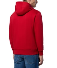 NORTH SAILS LOGO Full zip hoodie red lava - Sweatshirts - 2