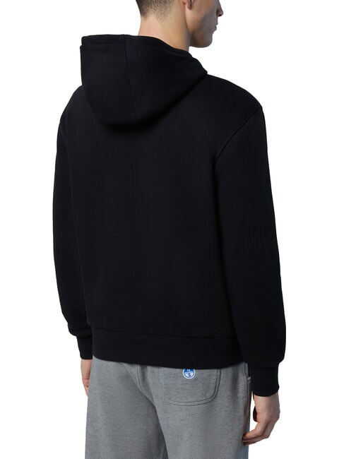 GRAPHIC Cotton hoodie black - Sweatshirts