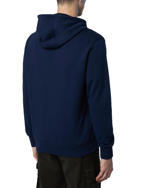 GRAPHIC Cotton hoodie navy blue - Sweatshirts