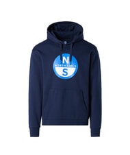 NORTH SAILS GRAPHIC Cotton hoodie navy blue - Sweatshirts - 4