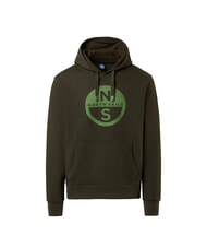 NORTH SAILS GRAPHIC Cotton hoodie forest green - Sweatshirts - 4