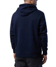 NORTH SAILS ROUND LOGO Cotton hoodie navy blue - Sweatshirts - 2