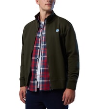 NORTH SAILS LOGO Full zip sweatshirt - Sweatshirts
