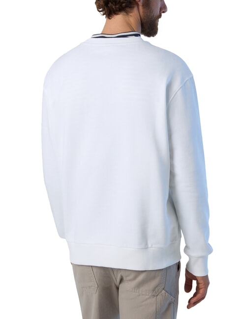 NEWPORT Cotton sweatshirt white - Sweatshirts
